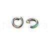 Ion Plating(IP) 304 Stainless Steel Open Jump Rings STAS-N098-062E-01-2