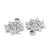 Alloy Crystal Rhinestone Charms ALRI-C008-19P-3