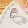 Brass Cuff Rings for Women FS-WGDED18-02-1