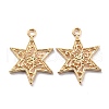 Zinc Alloy Pendants X-FIND-I017-01G-1