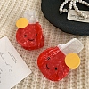 Table Tennis Racket Cellulose Acetate(Resin) Claw Hair Clips PW-WG90B61-01-3