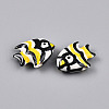 Handmade Porcelain Beads PORC-N009-08G-2