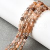 Natural Multi-Moonstone Beads Strands G-C179-A4mm-12-1
