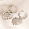 Rack Plating Brass Hoop Earrings EJEW-H143-20P-2