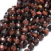 Natural Tiger Eye Beads Strands G-O201B-86-1