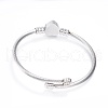 Tarnish Resistant 316 Surgical Stainless Steel Torque Bangles X-BJEW-D437-A37-P-2