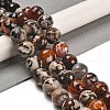 Natural Fire Crackle Agate Beads Strands G-L595-A02-01F-2