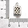 Brass Glass Charms KK-V011-32P-3