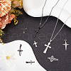 SUNNYCLUE 8Pcs 8 Styles 304 Stainless Steel Pendants STAS-SC0009-08-4