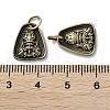 Tibetan Style Brass Pendants KK-M284-35AB-3