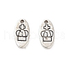 Tibetan Style Alloy Pendants PALLOY-R145-18B-AS-1