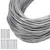 BENECREAT 1Roll Round Bendable Aluminum Wire AW-BC0003-39-1