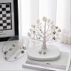 Plastic Tree Earring Display Racks with Trays PW-WGAFB40-03-1