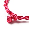 Nylon Rattail Satin Cord Bracelet Making AJEW-JB00019-3