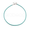 Braided Round Imitation Leather Bracelets Making BJEW-H610-01P-12-1