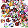 Glass Cabochons GGLA-R040-12mm-07-2