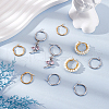 304 Stainless Steel Hoop Earrings STAS-PH0019-03-4