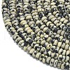 Natural Dalmatian Jasper Beads Strands G-P575-A01-4x2mm-3