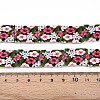 Printed Glass Beads GLAA-N008-01B-4