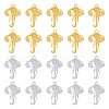 DICOSMETIC 20Pcs 2 Colors 304 Stainless Steel Pendants STAS-DC0013-71-1
