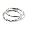 Non-Tarnish 304 Stainless Steel Split Key Rings STAS-Q314-02E-P-2