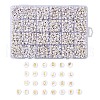 Plating Acrylic Beads PACR-X0001-05-1