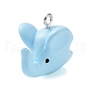 Opaque Resin Pendants RESI-Z014-01N-1