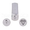 Iron Seal Stamps AJEW-BC0005-29I-6
