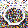 Opaque Colours Glass Seed Beads SEED-N007-07-2