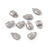 Non-Tarnish 304 Stainless Steel Charms STAS-G291-19P-3