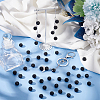   200Pcs Pave Disco Ball Beads RB-PH0001-41B-5
