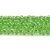 Transparent Glass Beads Strands GLAA-H021-03-18-2