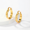 Chic Minimalist Brass Hoop Earrings GO0255-6