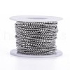 Tarnish Resistant 304 Stainless Steel Box Chains CHS-K012-02B-P-3