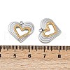 304 Stainless Steel Pendants STAS-L290-67GP-3