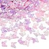 Pearlized ABS Plastic Imitation Pearl Beads KY-P021-04B-08-1