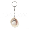 Natural Shell Keychain KEYC-JKC00773-4
