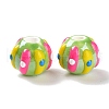 Handmade Porcelain Beads Strands PORC-L078-01C-2