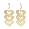 Alloy Dangle Earrings EJEW-S260-01A-G-2