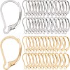 SUNNYCLUE 100Pcs 2 Colors 304 Stainless Steel Leverback Earring Findings STAS-SC0006-67-1