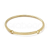 Rack Plating Brass Arch Link Bangle for Womwen BJEW-M229-28G-1