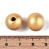 Painted Natural Wood Beads WOOD-T032-14mm-31-4