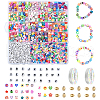 DIY Polymer Clay Beads Bracelets Making Kits DIY-YW0010-55-1