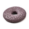 Natural Lava Rock Disc Big Pendants G-M203-M-01-3