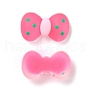 Translucent Frosted Resin Cabochons CRES-A049-04D-3