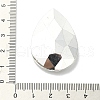 Faceted Glass Rhinestone Cabochons GGLA-C032-09-3