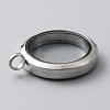 304 Stainless Steel Locket Pendants STAS-WH0044-13B-P-2