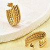 304 Stainless Steel Stud Earrings EJEW-G423-04G-2