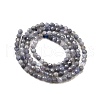 Natural Tanzanite Beads Strands G-S387-A01-3mm-3