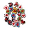 Handmade Lampwork Bumpy Beads Heart LAMP-V001-07-2